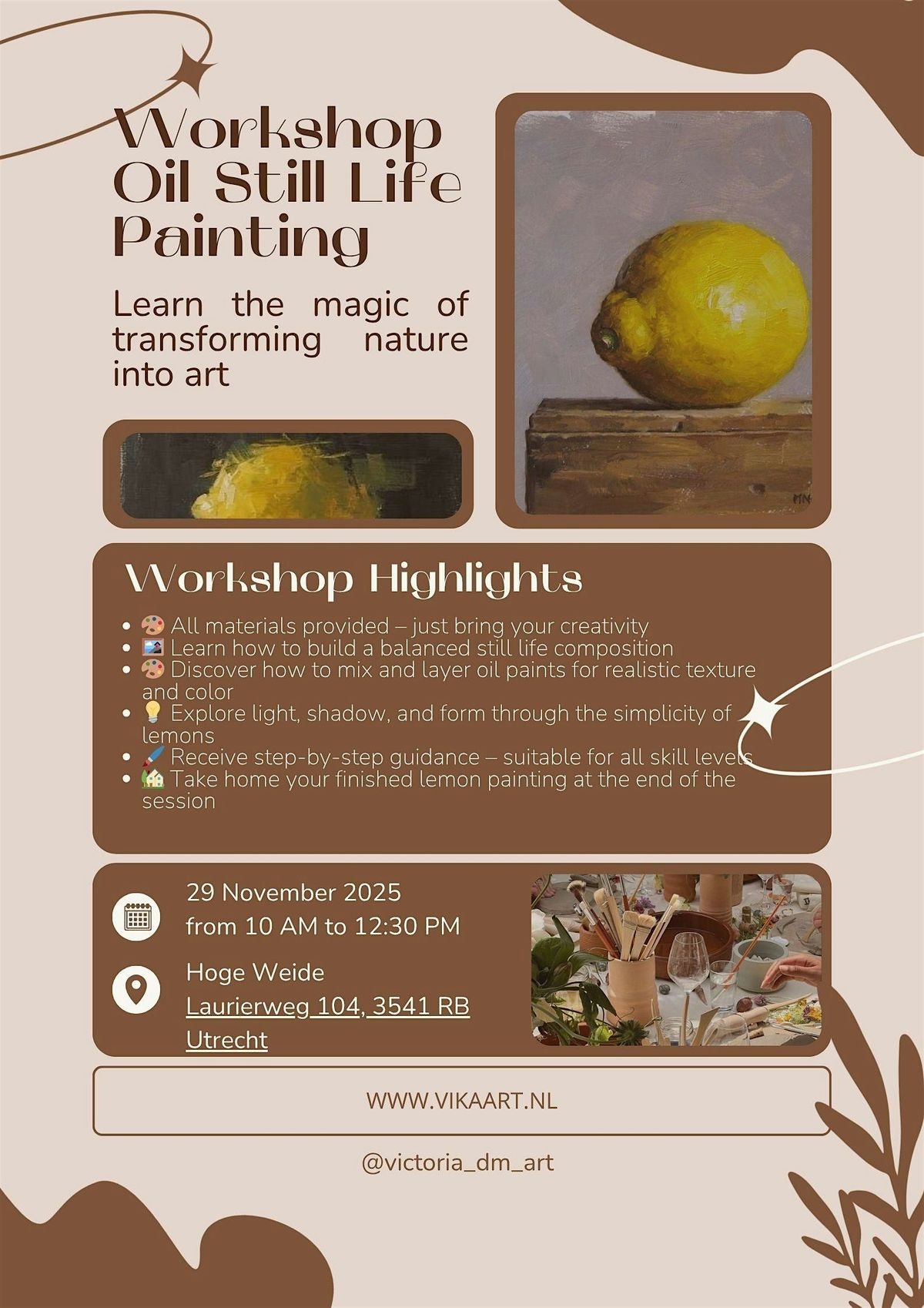 Lemon Oil painting Still Life