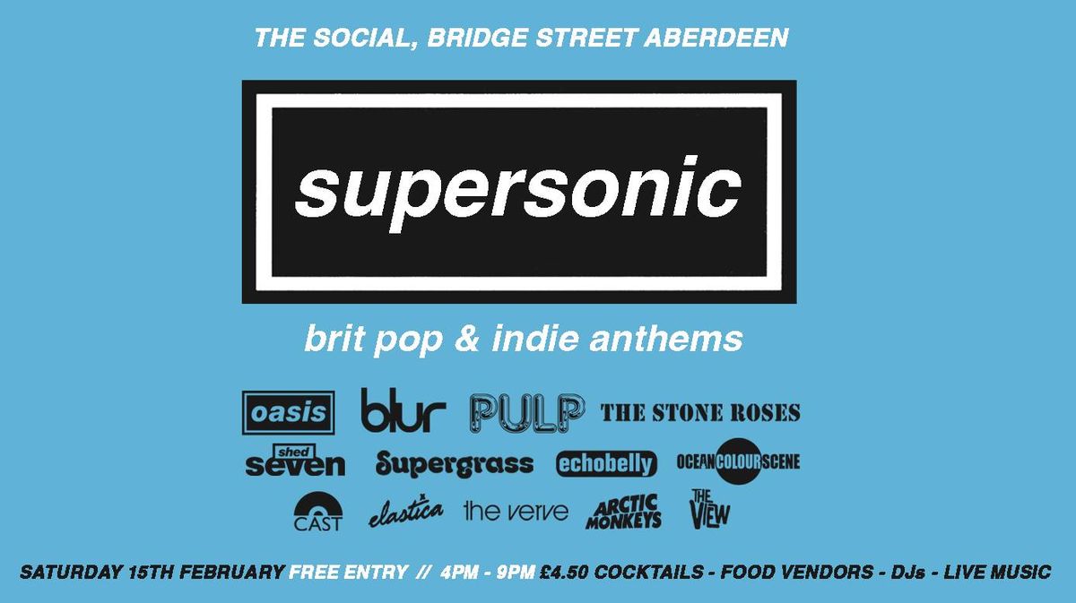 THE ULTIMATE BRITPOP DAY PARTY! 