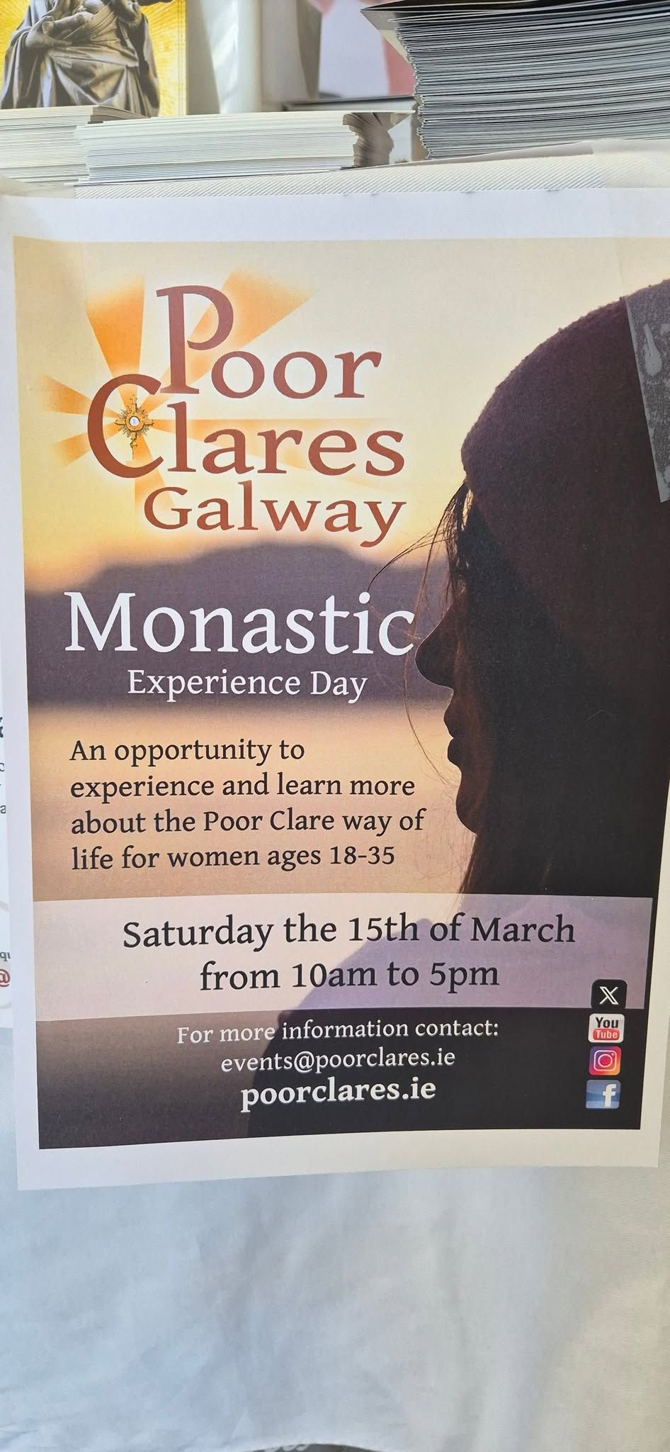 Monastic Experience Day