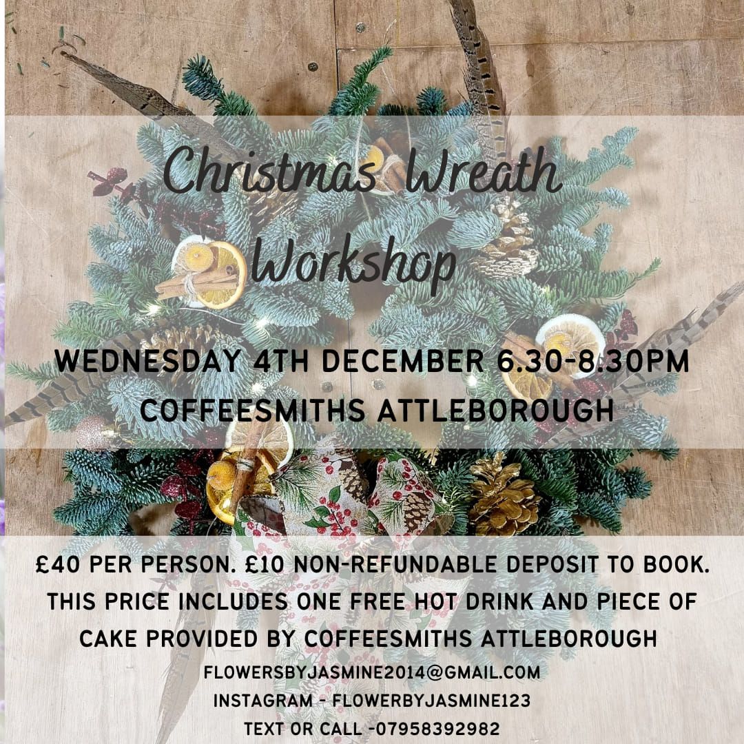 Luxury Christmas Wreath Workshop 