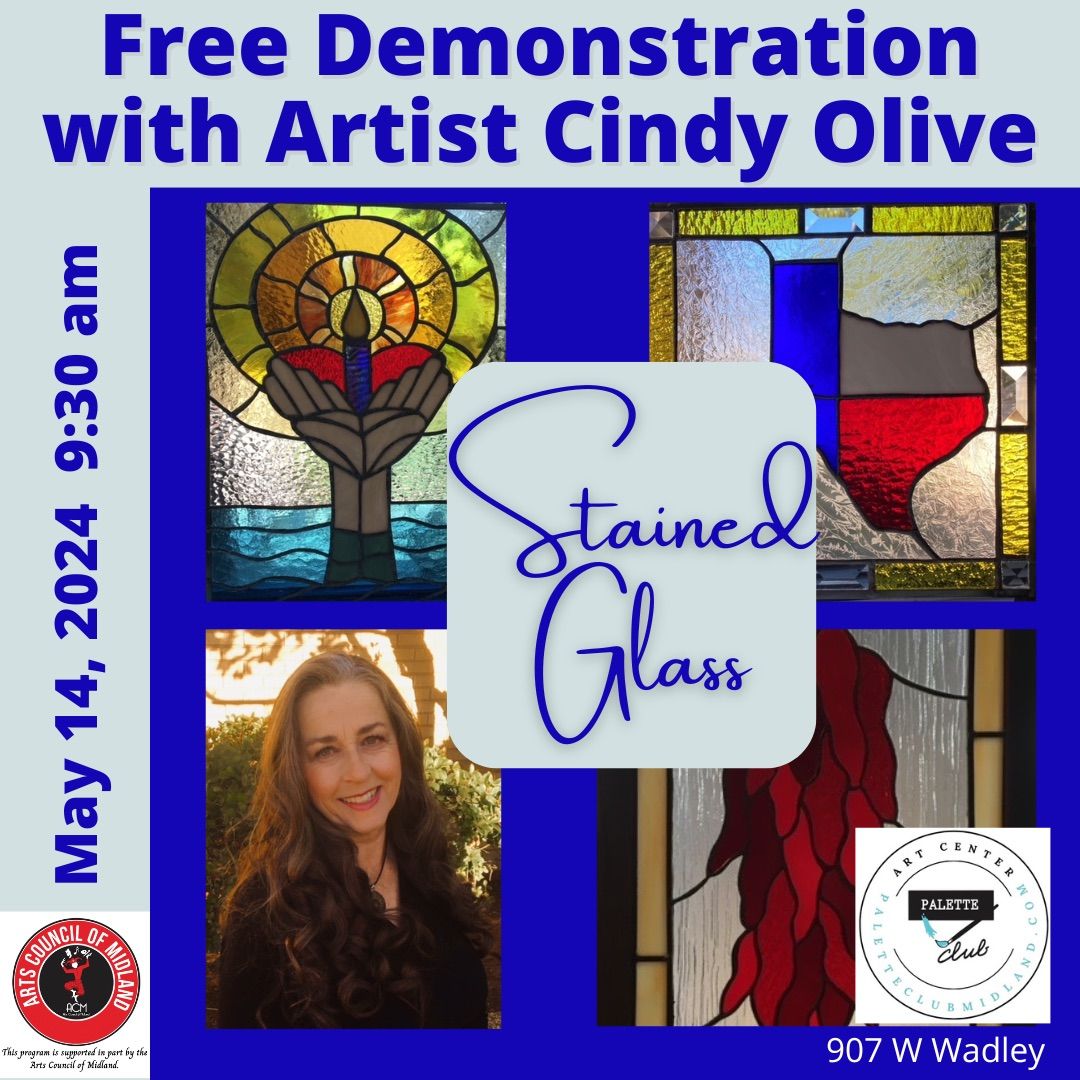 FREE DEMO - Stained Glass with Artist Cindy Olive