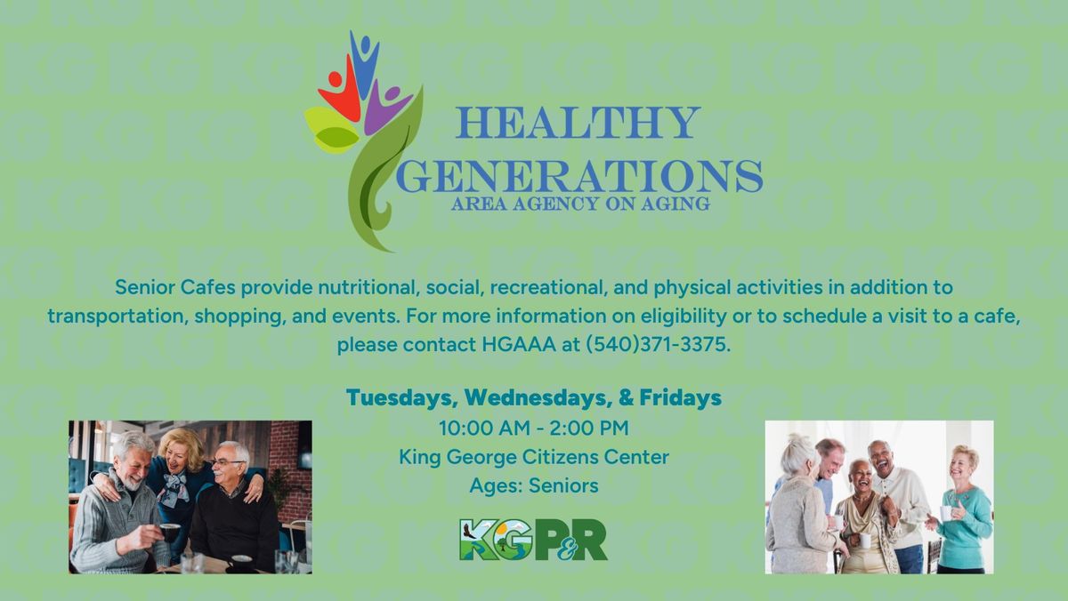 Healthy Generations Senior Cafe