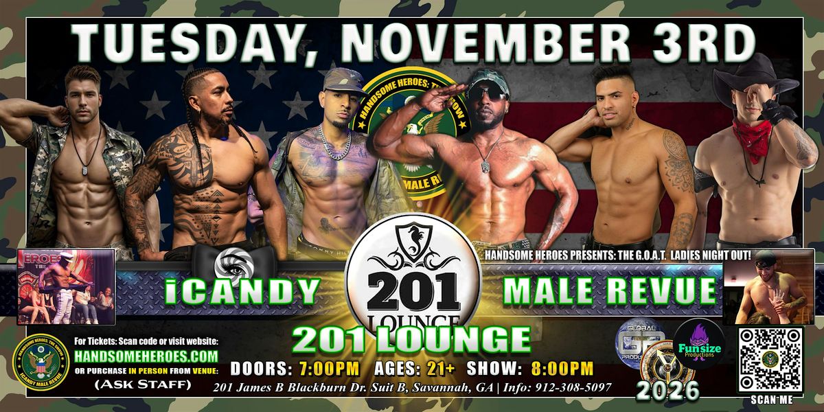Savannah, GA - iCandy Male Revue @ 201 Lounge