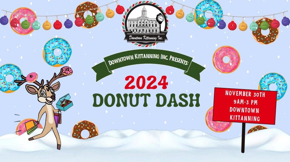 2024 Kittanning Donut Dash! (Small Business Saturday)