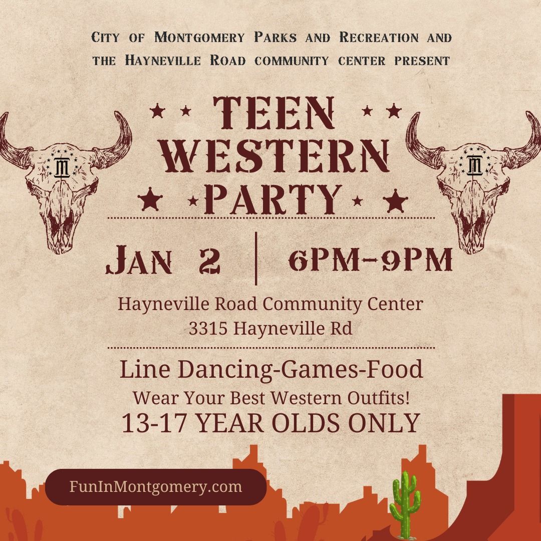 Teen Western Party