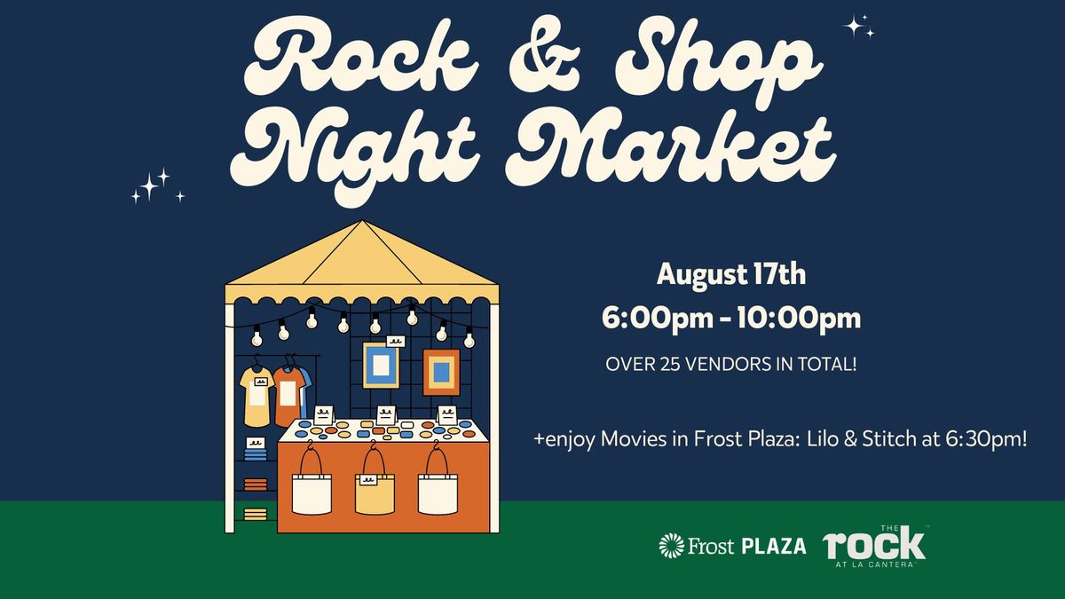 Rock & Shop Night Market