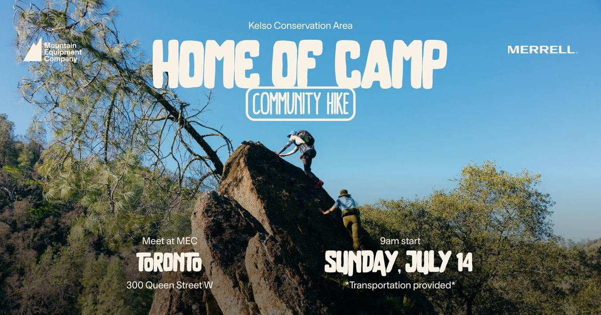 Commnity Hike at Kelso Conservation Area