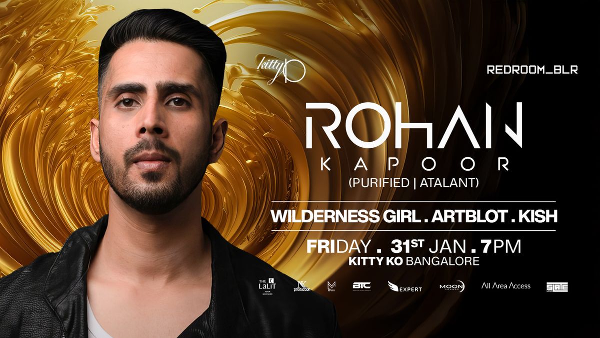 Redroom Ft. Rohan Kapoor at Kitty Ko Bangalore.