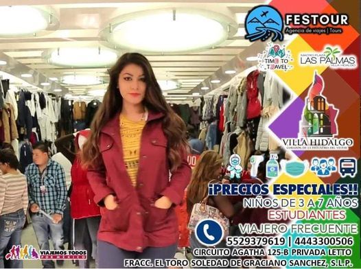 Viaje de compras a Villa Hidalgo | Tour 1 D\u00cdA
