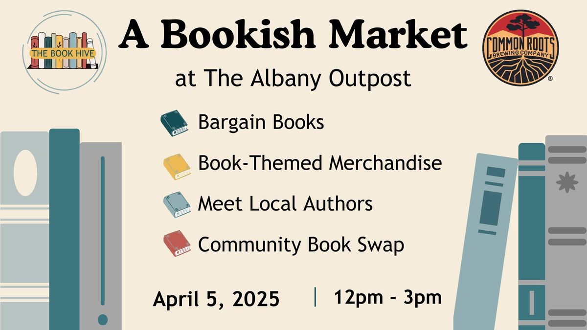 A Bookish Market at Common Roots Albany Outpost