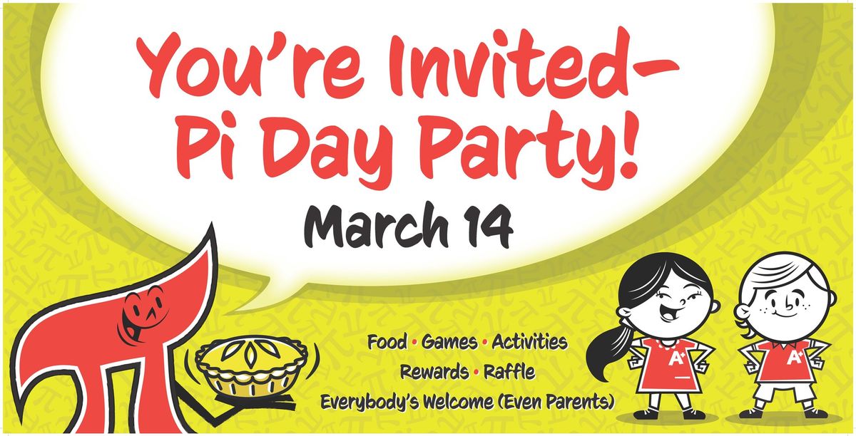 Pi Day Party - 3\/14 at 5pm Free Event