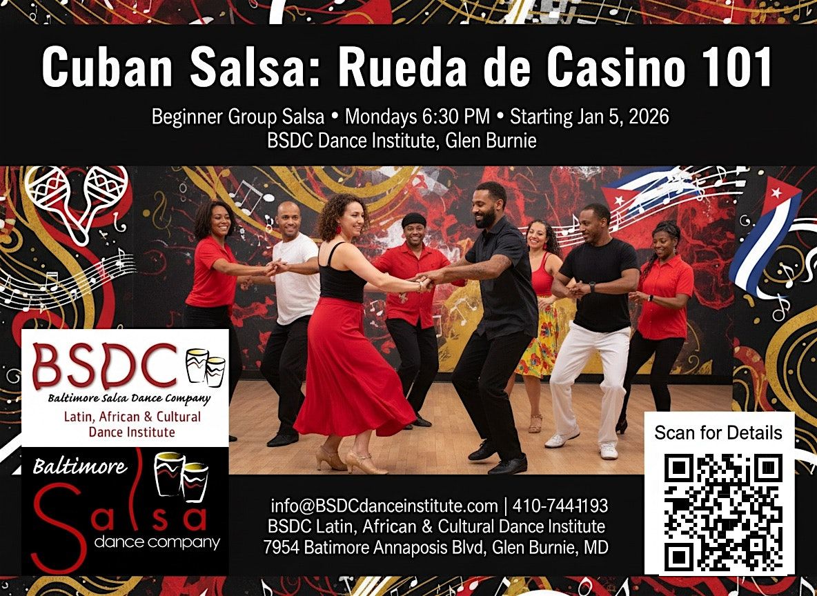 Cuban Salsa: Rueda de Casino 101 \u2013 Group Salsa for Beginners