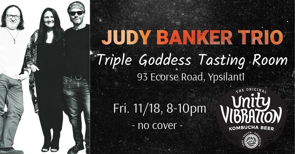 JUDY BANKER TRIO at Triple Goddess Tasting Room