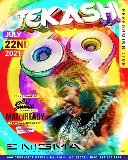 Tekashi 6ix9ine LIVE IN CONCERT | RALEIGH NC