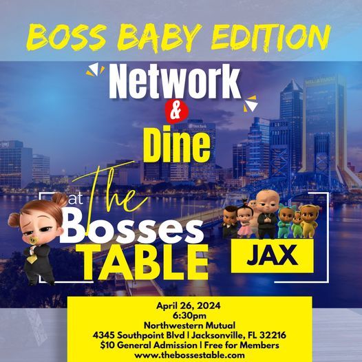 Network and Dine - Boss Baby Edition