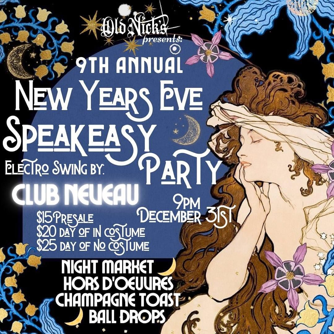 9th Annual New Years Eve Speakeasy Party