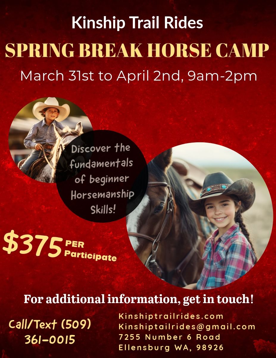 Spring Break Horse Camp 