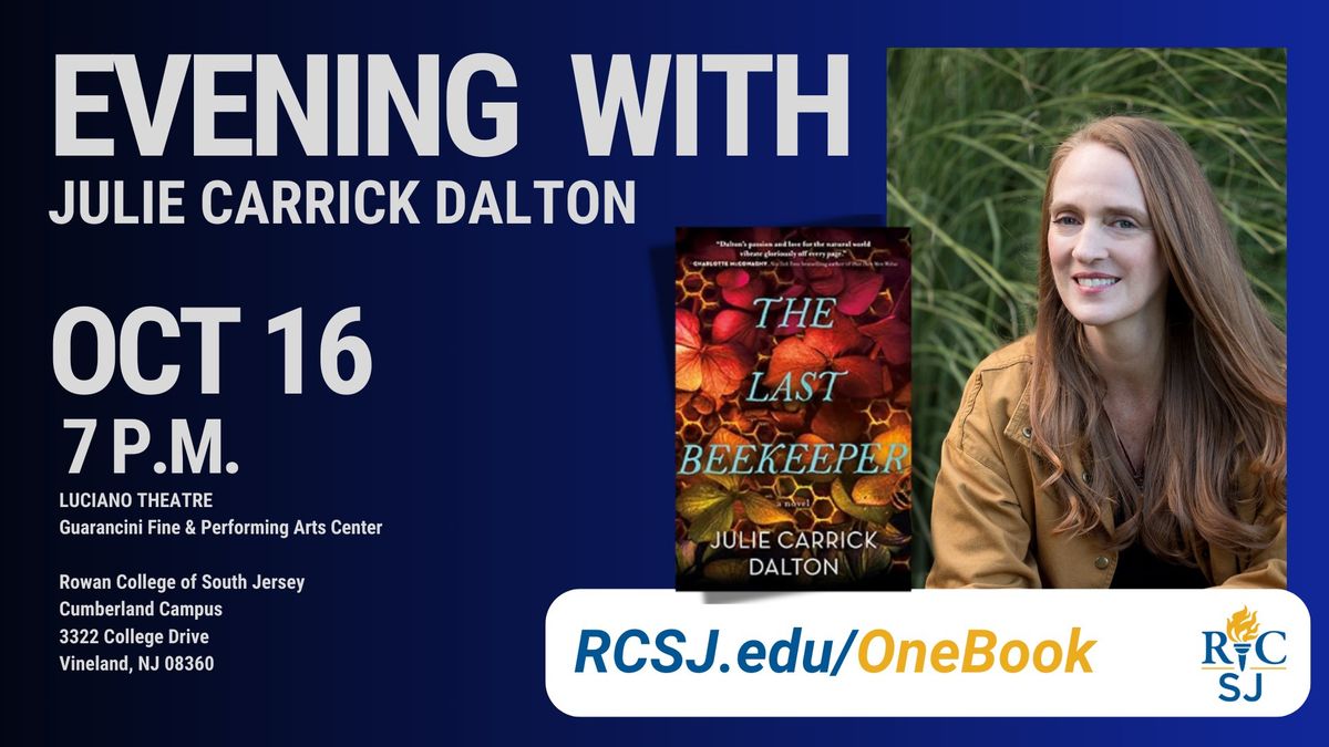 One Book, One College: An Evening with Julie Carrick Dalton\u200b Live\u200b and In Person