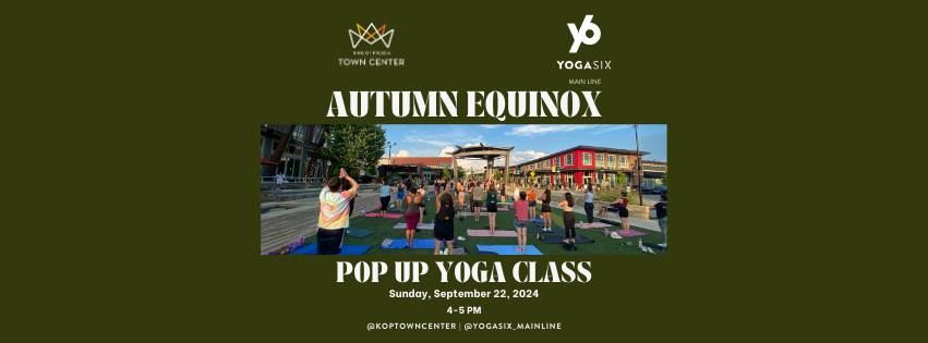 Autumn Equinox Outdoor Yoga