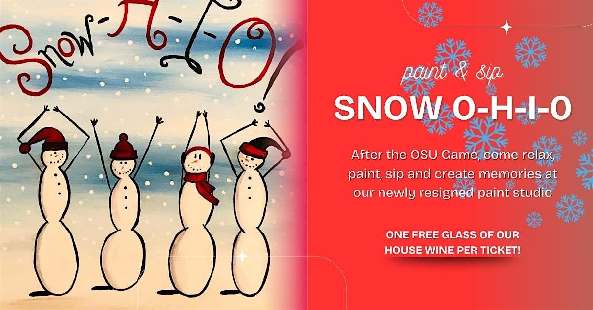 Snow O-H-I-O \/ Paint and Sip Columbus