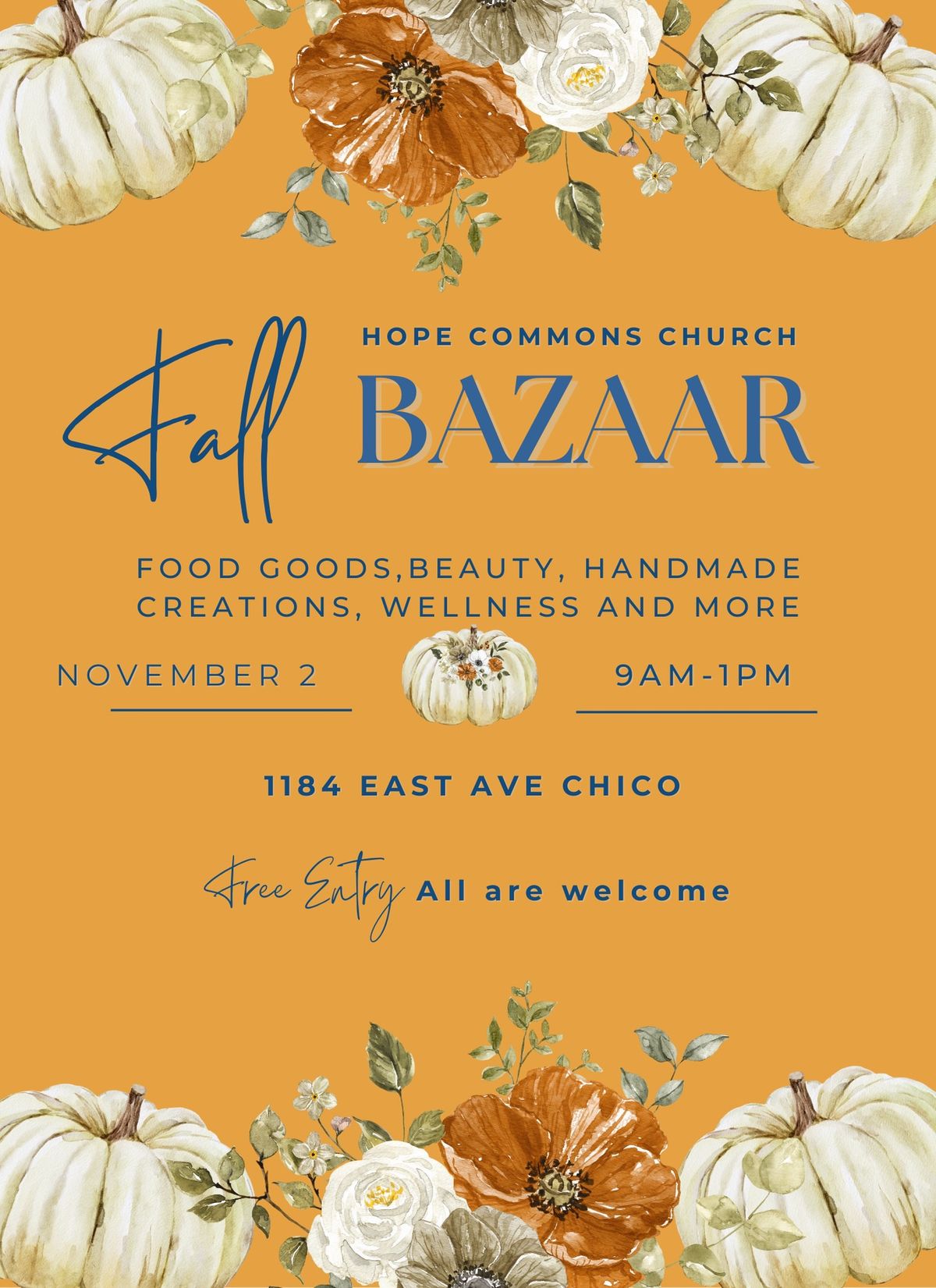 Fall Bazaar-Hope Commons Church 