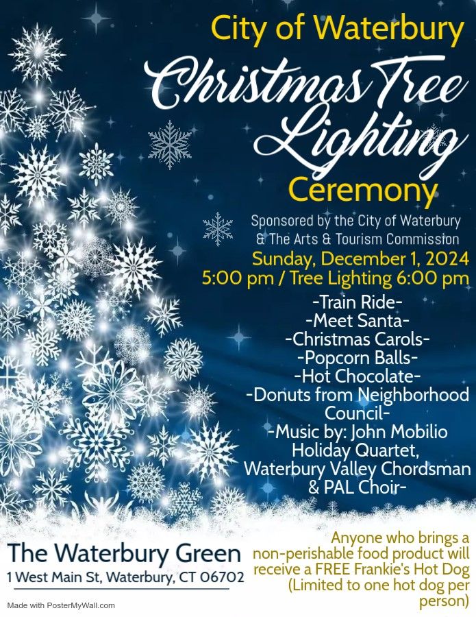 City of Waterbury Tree Lighting Ceremony 