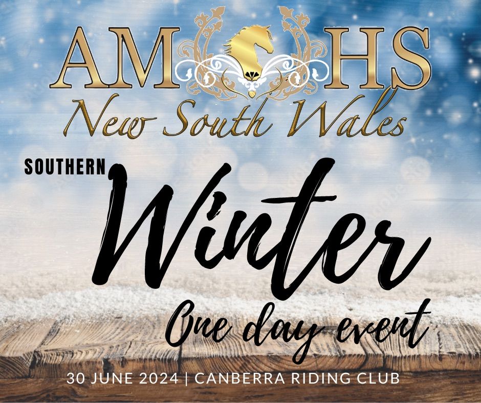 AMHS NSW - Winter One Day Event 