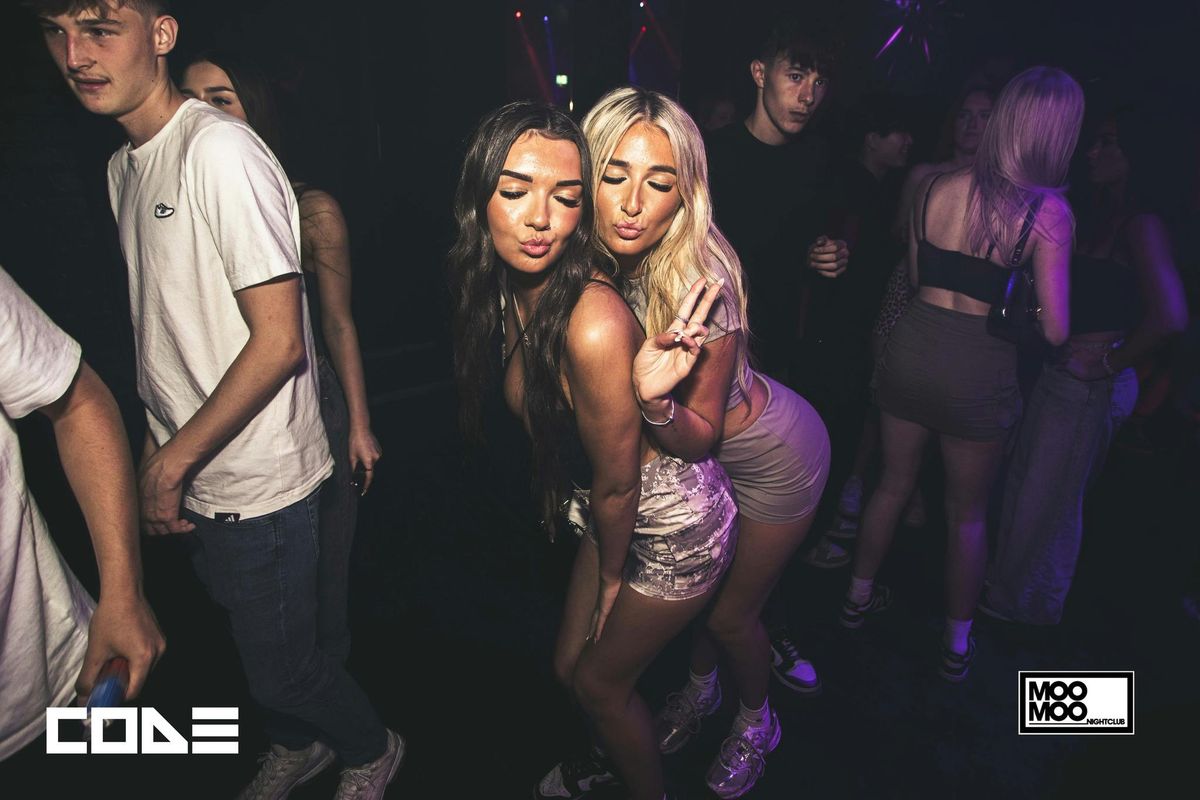 CODE Friday 26th June At MooMoo!