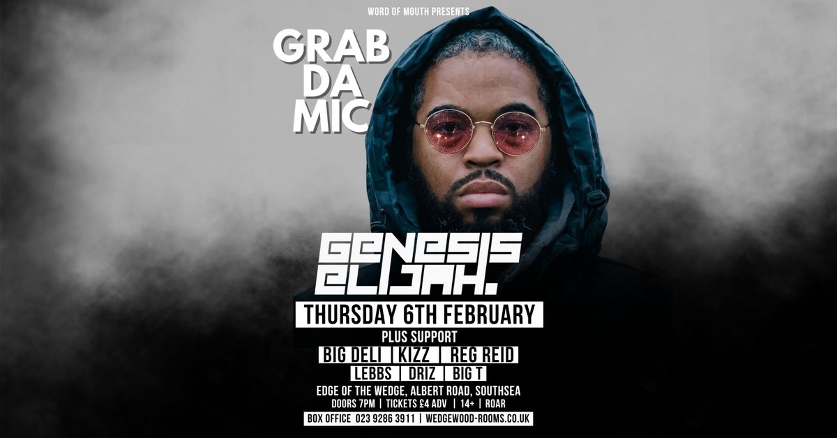 Grab Da Mic x Genesis Elijah | Live Hip-Hop & Cypher