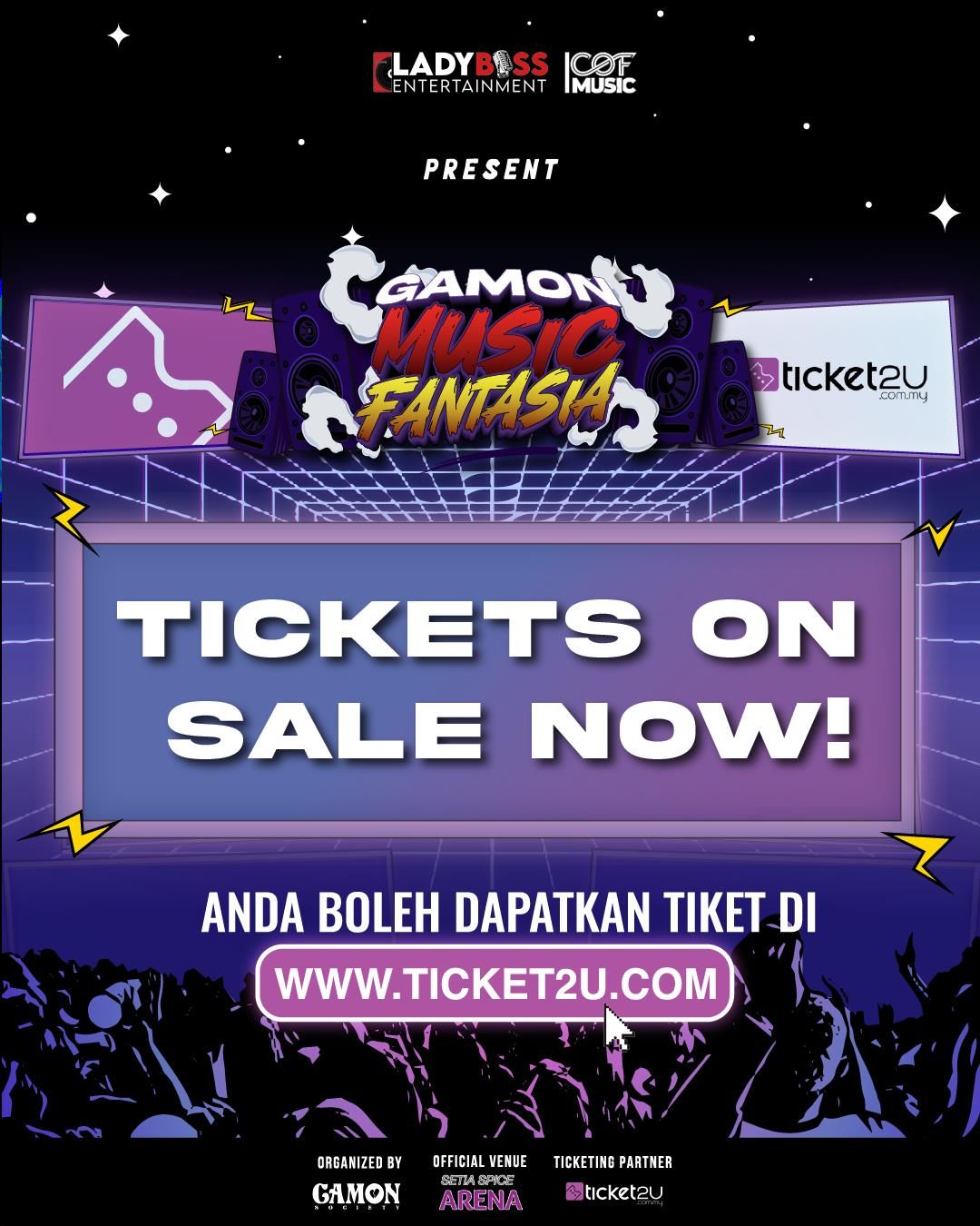 (ATOME & GRAB & SHOPEE PAY BNPL) GAMON MUSIC FANTASIA