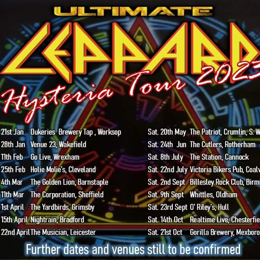 Ultimate Leppard Hysteria 2023 tour, ORILEYS LIVE MUSIC VENUE