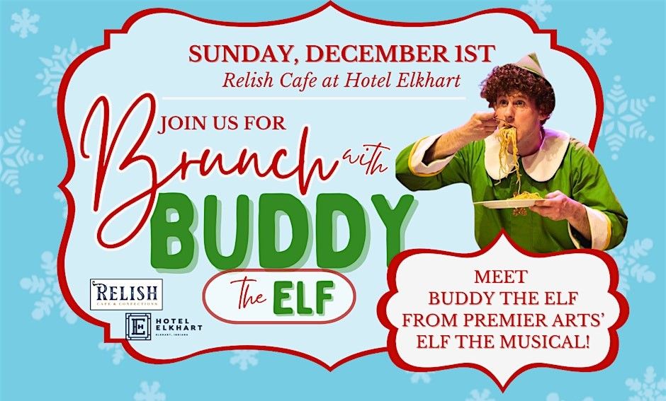 Brunch with Buddy at Relish Cafe and Confections at Hotel Elkhart