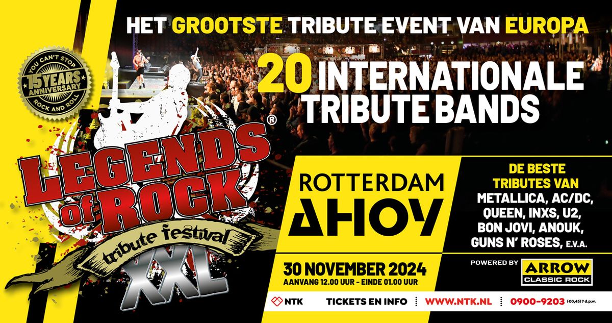 LEGENDS of ROCK Tribute Festival XXL | Rotterdam AHOY