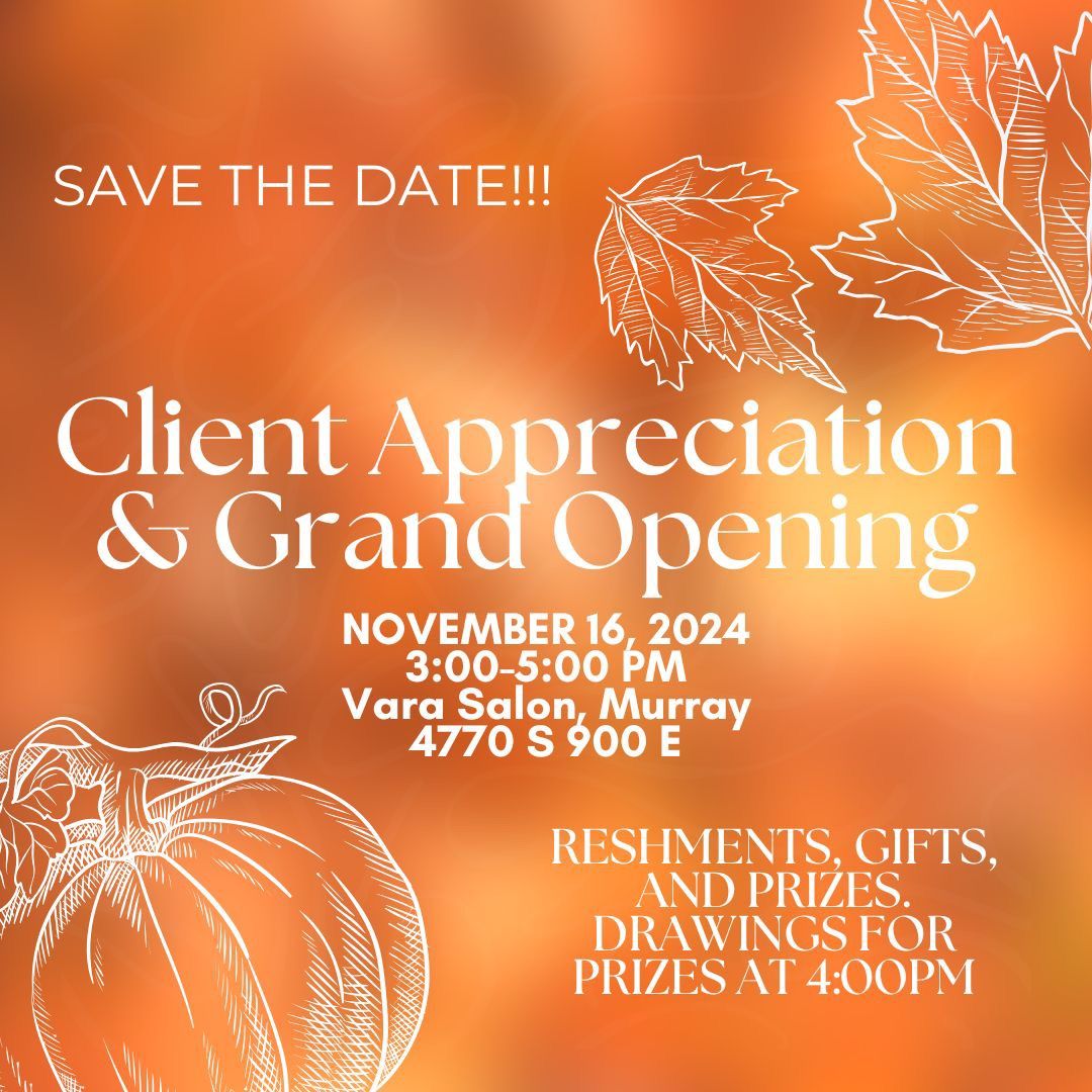 Client Appreciation Event