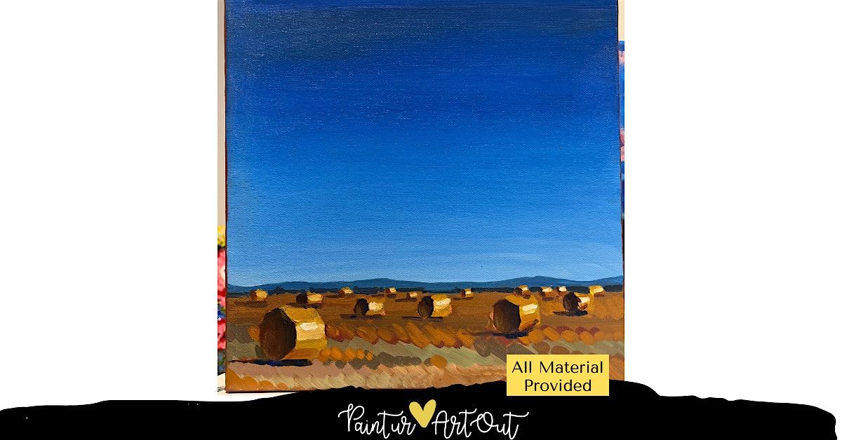 Alberta Landscape with Paint Ur Art Out at Canopy Studio