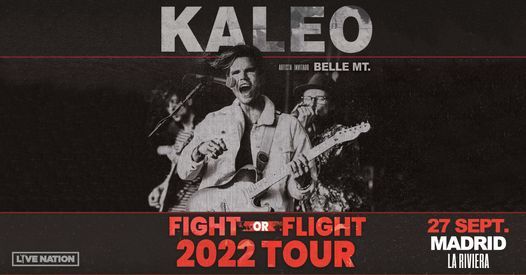 KALEO - Fight Or Flight Tour en Marid