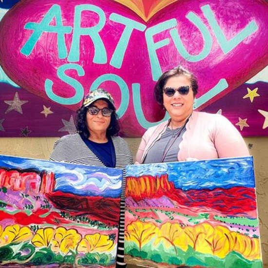 Best Ever Painting Class at Artful Soul Santa Fe