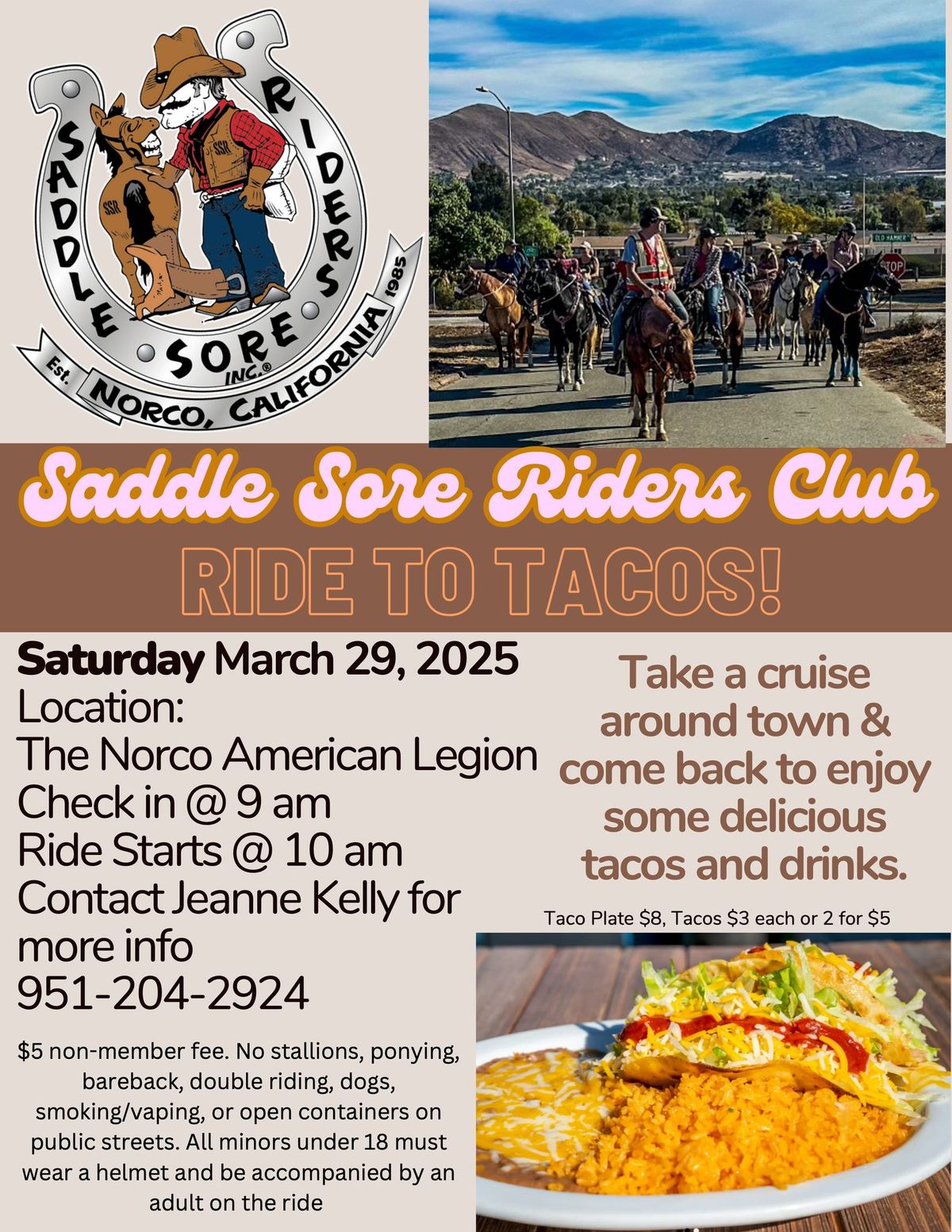 March Taco Ride