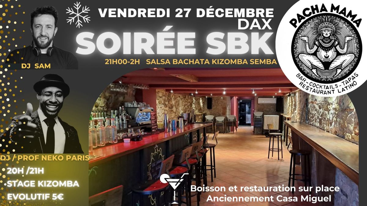 Stage et soir\u00e9e SBK 