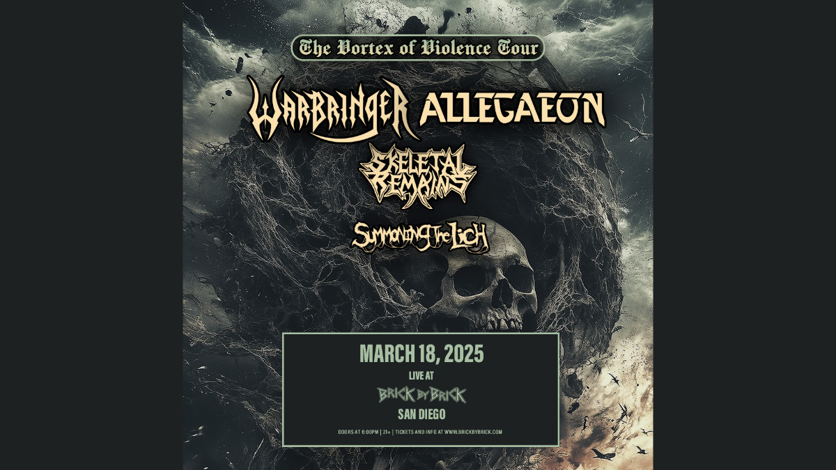 Warbringer with Allegaeon