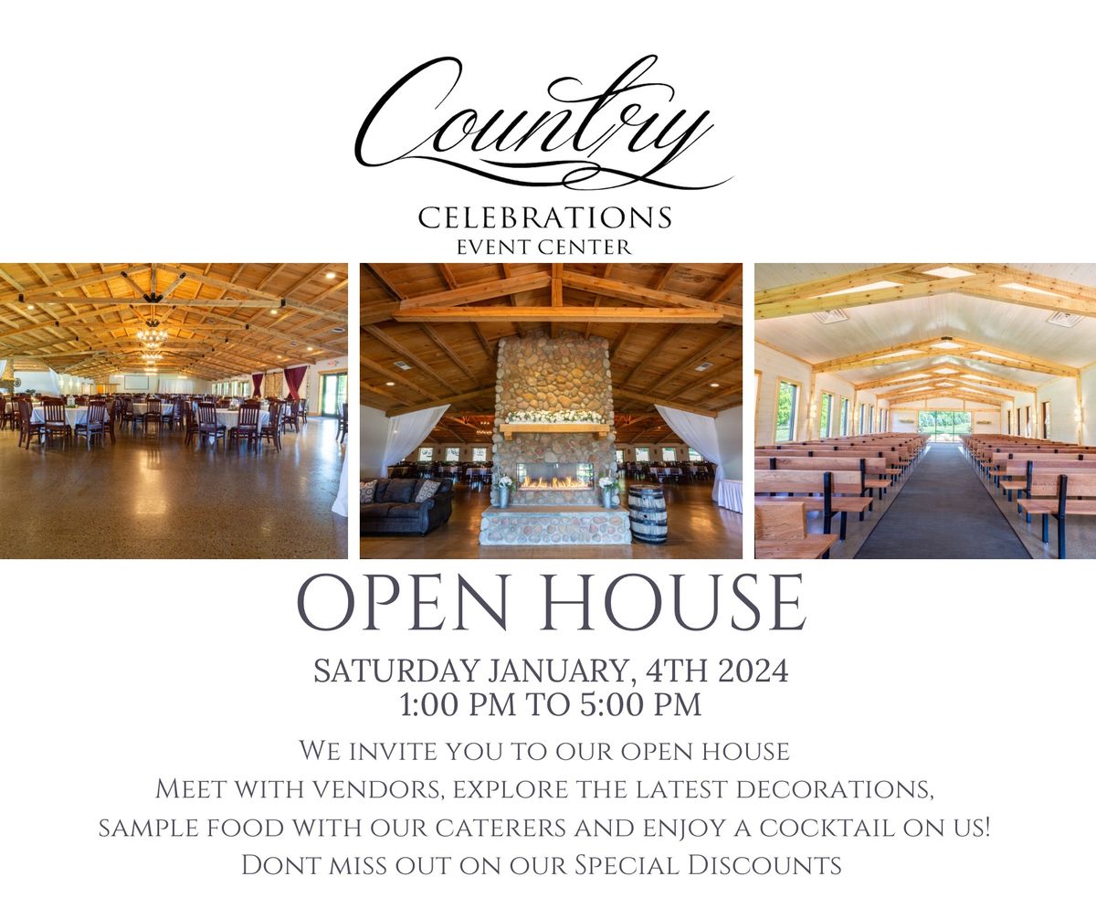 Open House Country Celebrations Event Center 