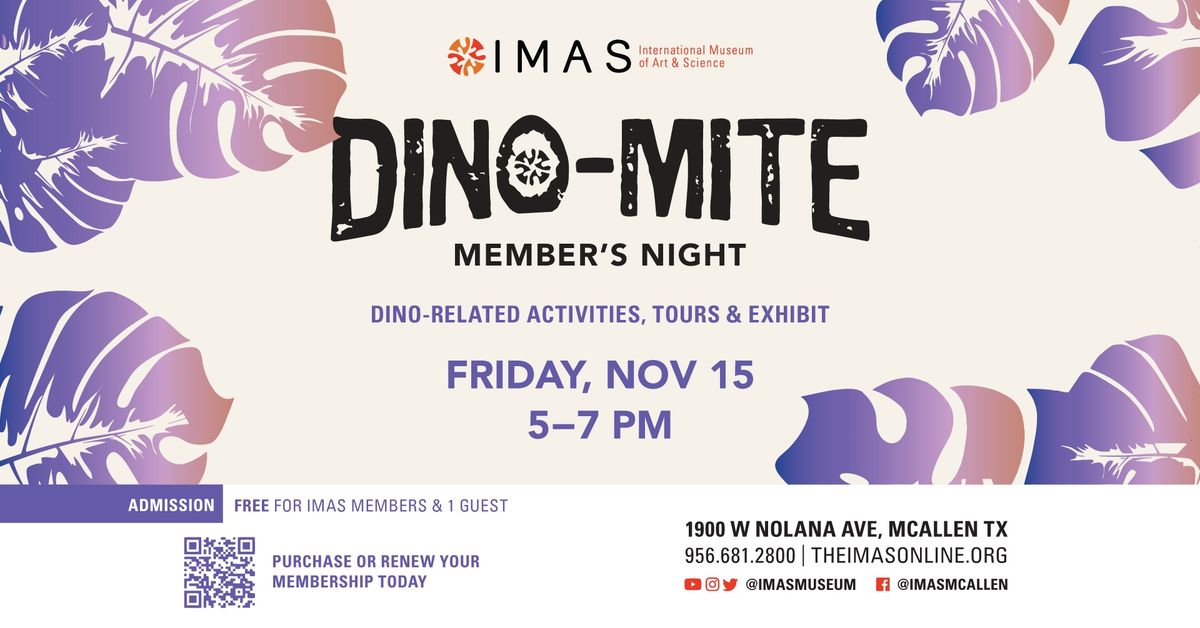 DINO-MITE Member's Night