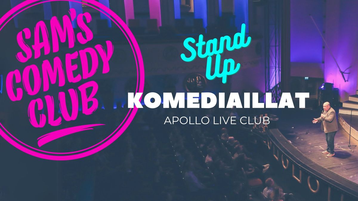 Sam\u00b4s Comedy Club: Saana Peltola, Seksik\u00e4s Suklaa, Anna Rimpel\u00e4, Eeva Vekki