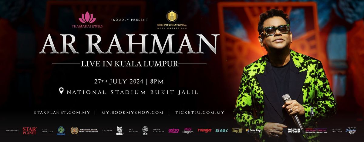 AR Rahman Live in Kuala Lumpur 2024