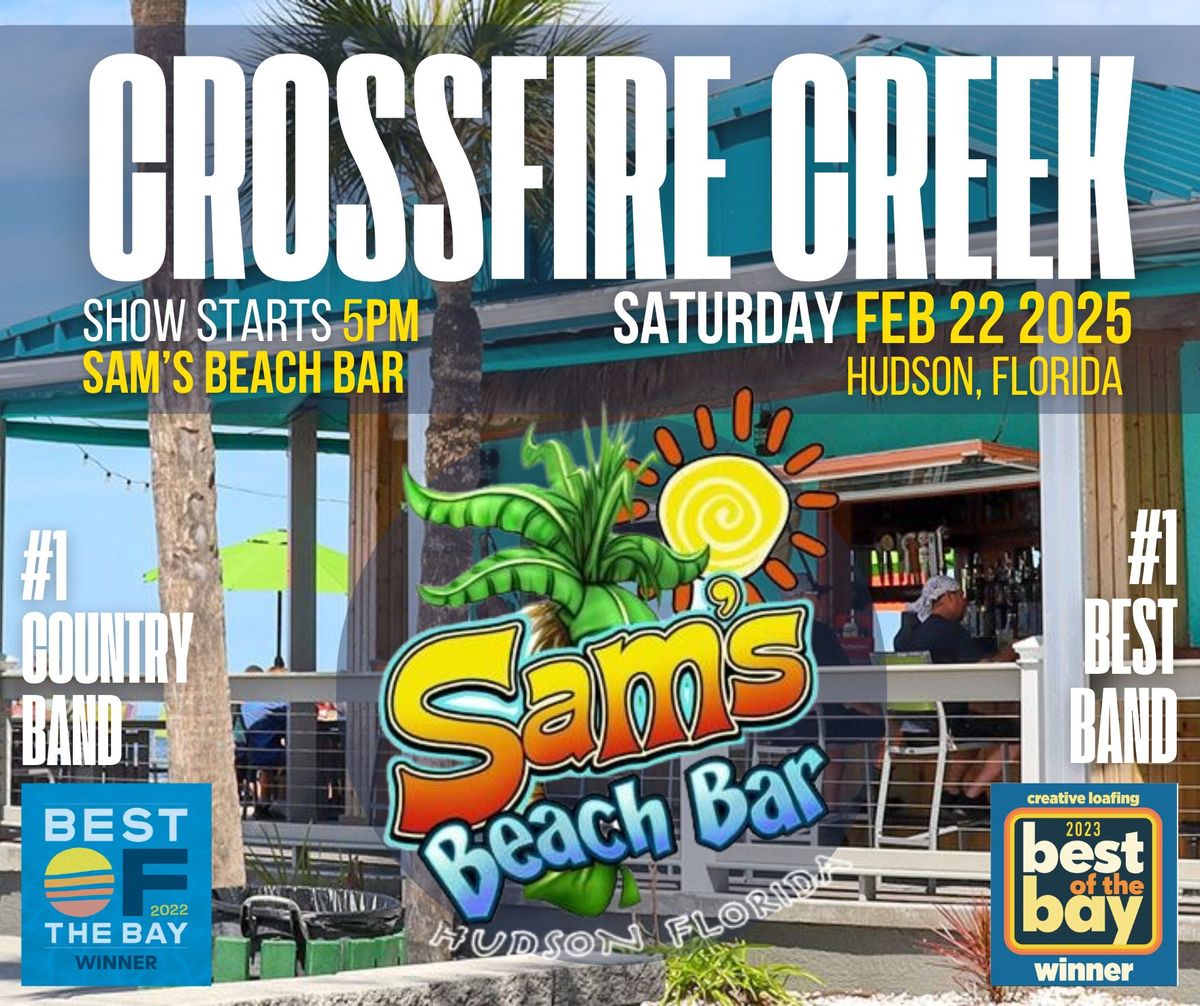 Sam's Beach Bar! | Crossfire Creek (New Country Band)