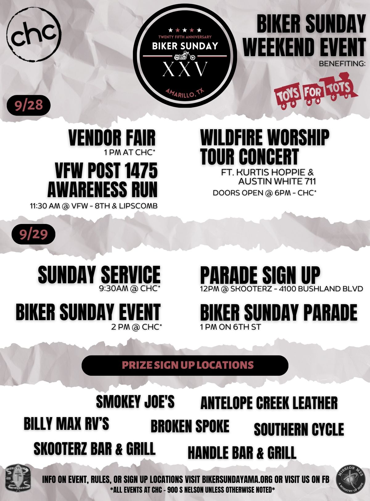 Biker Sunday Weekend Event!