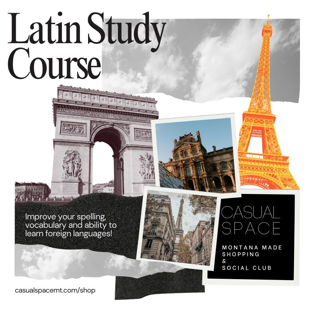 3 Week Latin Study Course