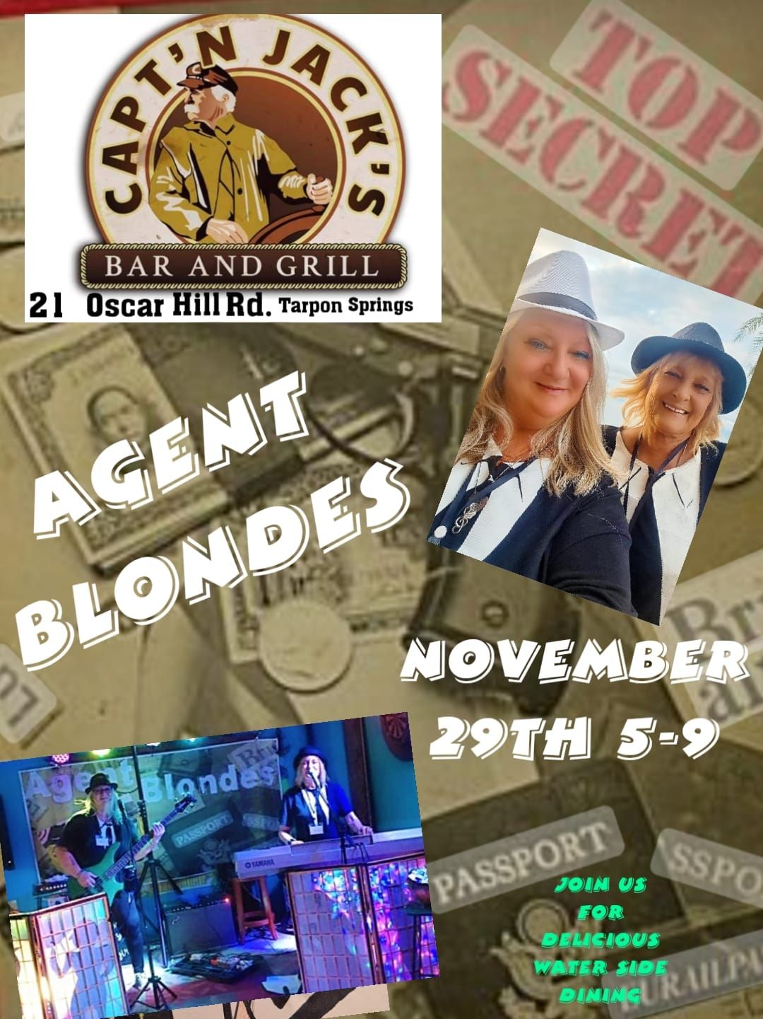 Agent Blondes @ Captain  Jacks