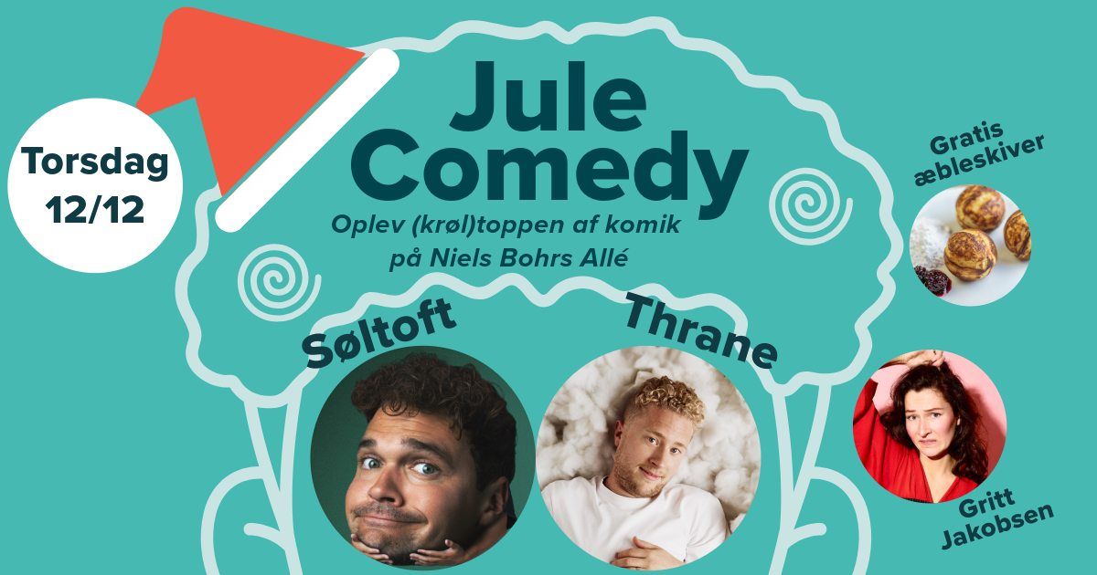 Jule Comedy med Ruben S\u00f8ltoft & Jakob Thrane