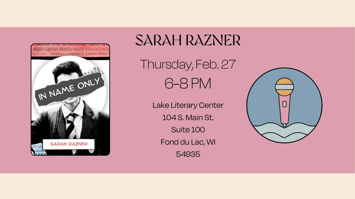 Making Waves Reading Series | IN NAME ONLY by Sarah Razner